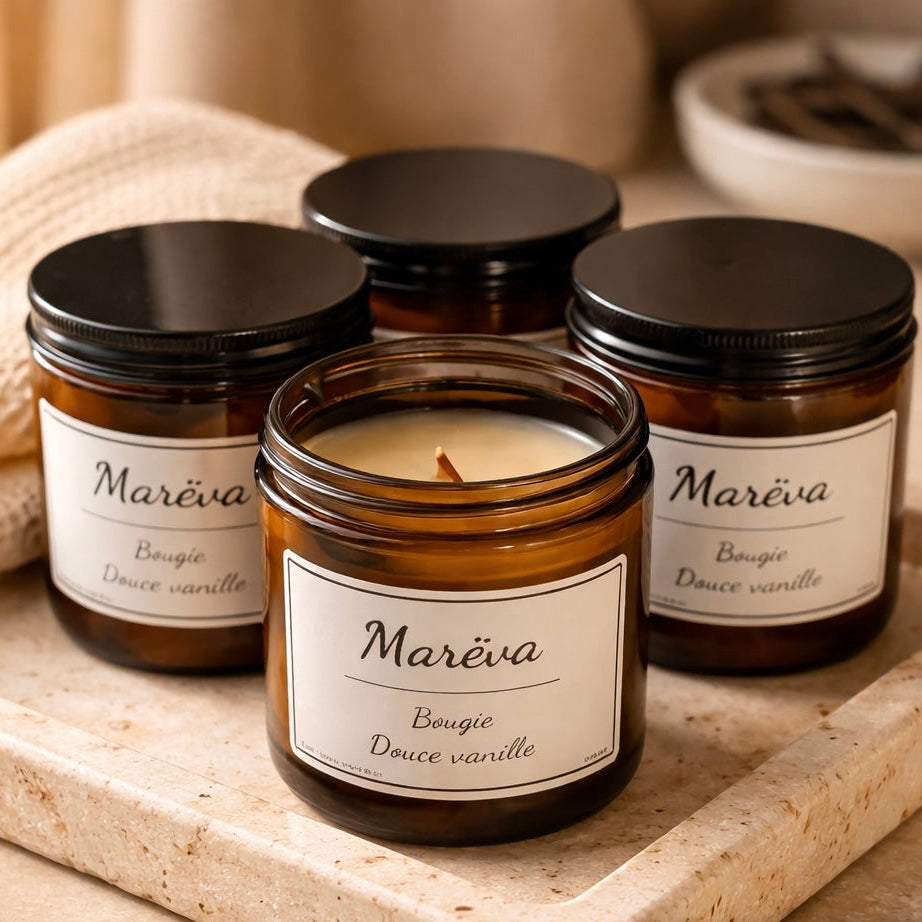 Éveil Sensoriel - Bougie artisanale